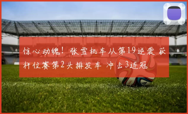 惊心动魄！张雪机车从第19逆袭 获杆位赛第2头排发车 冲击3连冠
